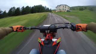 KTM SX 125 OFF ROAD TEST [upl. by Tezil910]