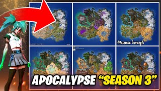 Fortnite Chapter 5 Season 3 APOCALYPSE Map Concept Compilation  CONTEST RESULTS [upl. by Mcculloch]