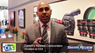 CES 2012  New Canon Vixia Camcorders  WiFi connectivity [upl. by Giordano694]