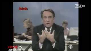 Emilio Fede il meglio a STUDIO APERTO 1992 BLOB ATTI DI FEDE  raitre [upl. by Woermer485]