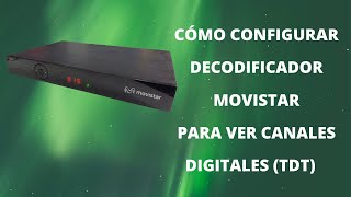 COMO USAR DECODIFICADOR ANTIGUO DE MOVISTAR PARA TELEVISION DIGITAL [upl. by Kralc]