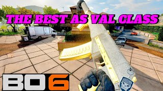 the BEST AS VAL class setup 👌 40 bomb COD BO6 [upl. by Tamar656]