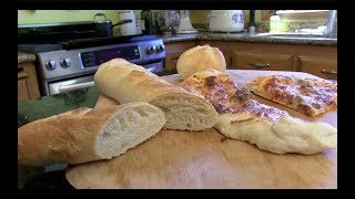 Yeasty Chewy AllPurpose Bread and Pizza Dough [upl. by Web81]