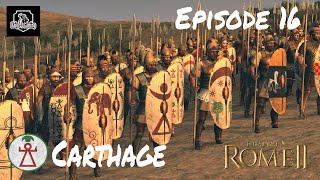 Carthage Total War Rome II Ep 16 Rome Is Ours [upl. by Dumm323]