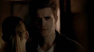 Caroline And Stefan Feed Together And Kiss  The Vampire Diaries 6x17 Scene [upl. by Ferris220]