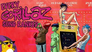 EVERY Gorillaz Song Ranked [upl. by Eelyk551]