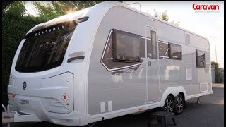 Clare reviews the stylish Coachman Acadia 660 Xtra caravan with an Lshaped lounge amp rear fixed bed [upl. by Irrabaj]