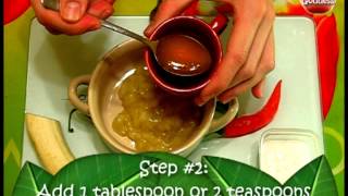 DRY skin care  Banana masks recipes  Natural homemade cosmetics [upl. by Kcirddehs]