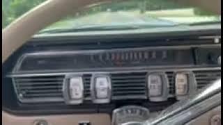 1965 Lincoln Continental Convertible Driving Video [upl. by Natsirhc467]