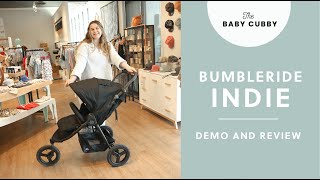 The Bumbleride Indie AllTerrain Jogging Stroller FULL Review and Demo [upl. by Hasina]