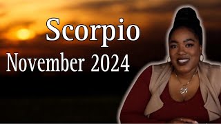 SCORPIO “Revived and Ready For The Next Level” NOVEMBER 2024  Psychic Tarot Reading [upl. by Tisbe]