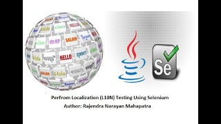 How to perform localization testing using Selenium [upl. by Sinoda]