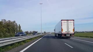 Dashcam Beelden GorinchemA27 Knooppunt Gorinchem 》Knooppunt Everdingen [upl. by Anelaf]