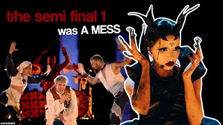 The Semi Final 1 was A MESS  Eurovision 2024 Crack [upl. by Aiset]