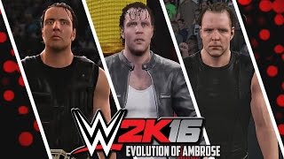 WWE 2K16  Dean Ambrose Entrance Evolution WWE 2K14  WWE 2K16 [upl. by Mcclain203]