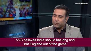 Laxman to India Dont Worry About Lead Just Bat Till Tea ENGvsIND [upl. by Atniuqal]