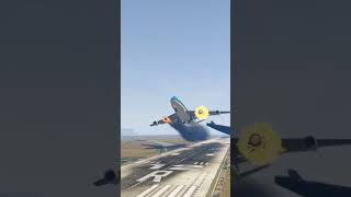 Landing amp TakeOff at the same time Causes Disastrous Crash between KLM planes short abort [upl. by Leahcimnaj]