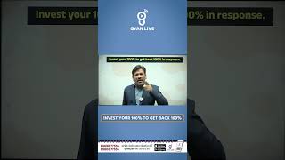 Invest Your 100 To Get Back 100 In Response 💯 tet gyanlive gyanacademy maheshsir chetansir [upl. by Holna]