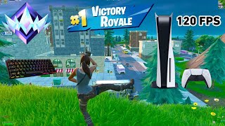 Fortnite Ranked Reload on PS5  Keyboard amp Mouse Gameplay  120 FPS [upl. by Dare997]