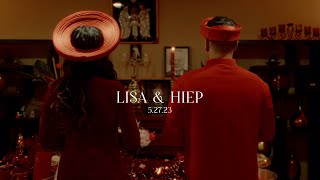 LISA amp HIEP  VIETNAMESE TEA CEREMONY  52723 [upl. by Llacam]