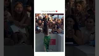 quotA Heartfelt Moment Showing Love for Fans at Venice Film Festival ❤️quotfashion redcarpet love [upl. by Brocklin]