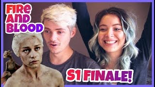 Game of Thrones Season 1 Finale BEST Moments  Reaction Video  MY KHALEESI 🐉 [upl. by Ydnec877]