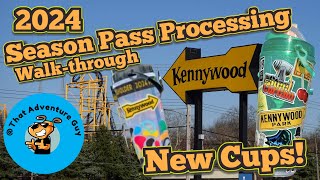 Kennywood Season Pass Processing 2024 Thoughts on the new cups and other surprises Adventure  48 [upl. by Goldwin]