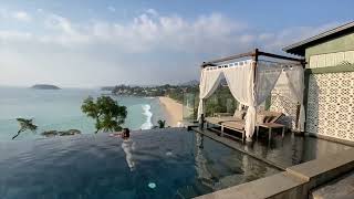 The Shore Phuket Thailand Seaview Pool Villa Romance Tour [upl. by Mikiso]