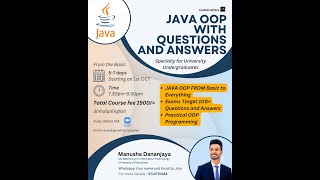 Java OOP Questions and Answers Class Day 01 part 2 [upl. by Llenehc]