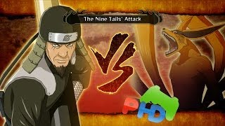 Sarutobi vs Kyuubi  Naruto Ultimate Ninja Storm 3 Full Burst [upl. by Alia]