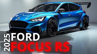 FORD FOCUS RS 2025  The Daily Mustang  AI Design [upl. by Sajet]