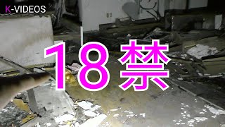 夜の廃墟シリーズ 愛知県心霊スポット ペンションマリーナ 18禁必須の危険映像 切り抜き動画 [upl. by Timus115]