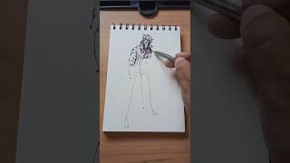 Gambit marvel stickman pen drawing speeedrawing art drawing speedraw quickdrawing anime [upl. by Atenek287]