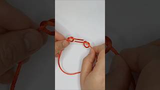 How to make a red luck braceletKırmızı şans bilekliği nasıl yapılırdiy knot shorts bracelet [upl. by Llezom]