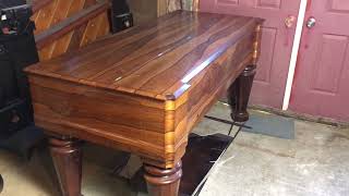 Chickering amp Mackays Square Grand Piano 1841 Pt 1 [upl. by Doreen]