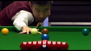 Judd Trump v Zhao Xintong 2018 English Open [upl. by Anahsal]