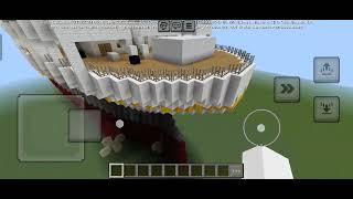 Minecraft Bedrock HMHS Britannic But Wool [upl. by Tessler]