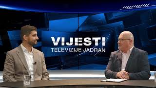 VIJESTI TELEVIZIJE JADRAN 21102024 [upl. by Anauqahc]