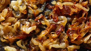 Caramelized Onions for Burgers [upl. by Hgeilyak851]