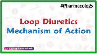 Loop diuretics Mechanism of action  Dr Mahesh [upl. by Faruq]