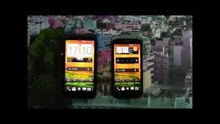 HTC One X vs HTC One S Design Benchmark Browser SpeedTest ineternet screen [upl. by Ellehsram]