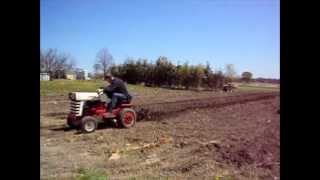 ET2 Electric Tractor Plowing the Garden [upl. by Woodall602]