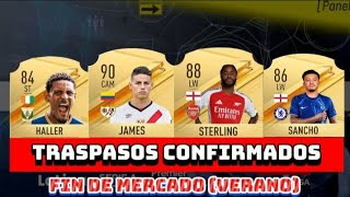 FICHAJES CONFIRMADOS en FIFA ft Sterling James Rodríguez Haller 🔥🥵 [upl. by Eerrehs]