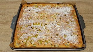 Kuchen Rezept I RhabarberHimbeerKuchen vom Blech I Aufwand Mittel I NETTO [upl. by Dale]