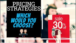 Pricing Strategies Explained [upl. by Adnicaj]