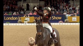 Becky Moody amp Jaegerbomb PODIUM finish at the London International Horse Show World Cup GPFS [upl. by Meelas544]