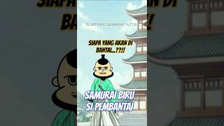 SAMURAI BIRU BERAKSI  Jurus Tebasan Naga Bunting Siapa yang dia Kalahkan 🤣 [upl. by Ahseia]