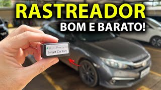 Rastreador veicular BOM E BARATO Funciona pelo celular Smart Car Key [upl. by Eenoj]