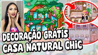 DECORAÇÃO GRÁTIS NA NOVA CASA NATURAL CHIC DO PAZU AVATAR WORLD  MARY GAMES AO VIVO  LIVE [upl. by Zackariah952]