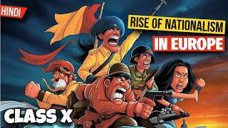 The Rise of Nationalism in Europe class 10 full chapter Animation  Class 10 History  One Shot [upl. by Lorilee]